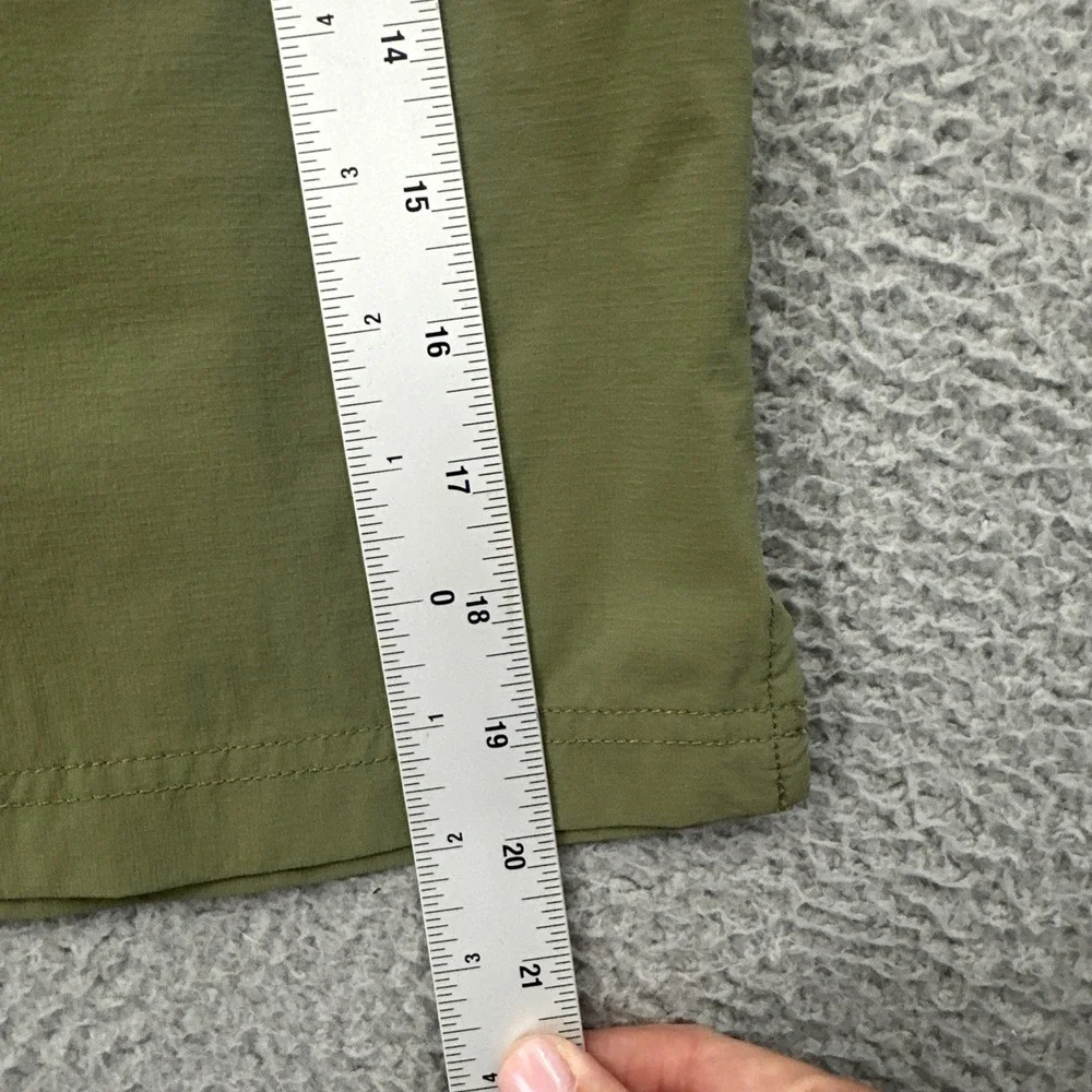 Duluth Trading Co Armachillo Cooling Skirt Skort Green Athleisure Women's 8